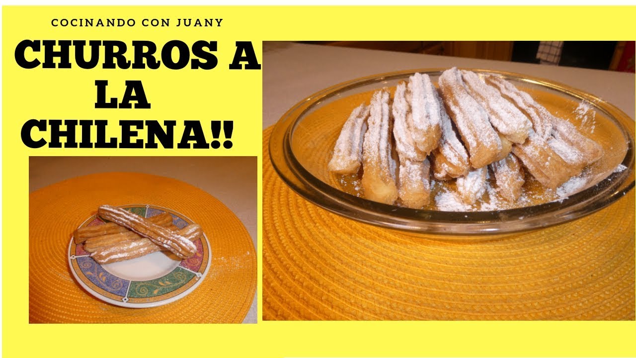 CHURROS RICOS A LA CHILENA!!!! CON AZUCAR FLOR