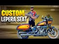 Lepera custom tailwhip seat for harley davidson low rider st