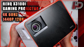 BenQ Latest Flagship Gaming Projector but is it worth it?! - X3100i Review