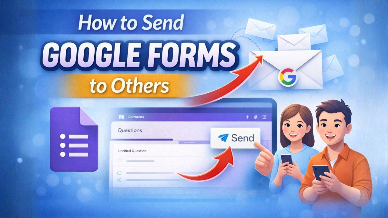 How to Send Google Forms to Others | Quick & Easy - YouTube