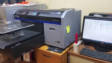 ESPSON F2100 I  PRINTER OFFLINE l GARMENT CREATOR  ERROR