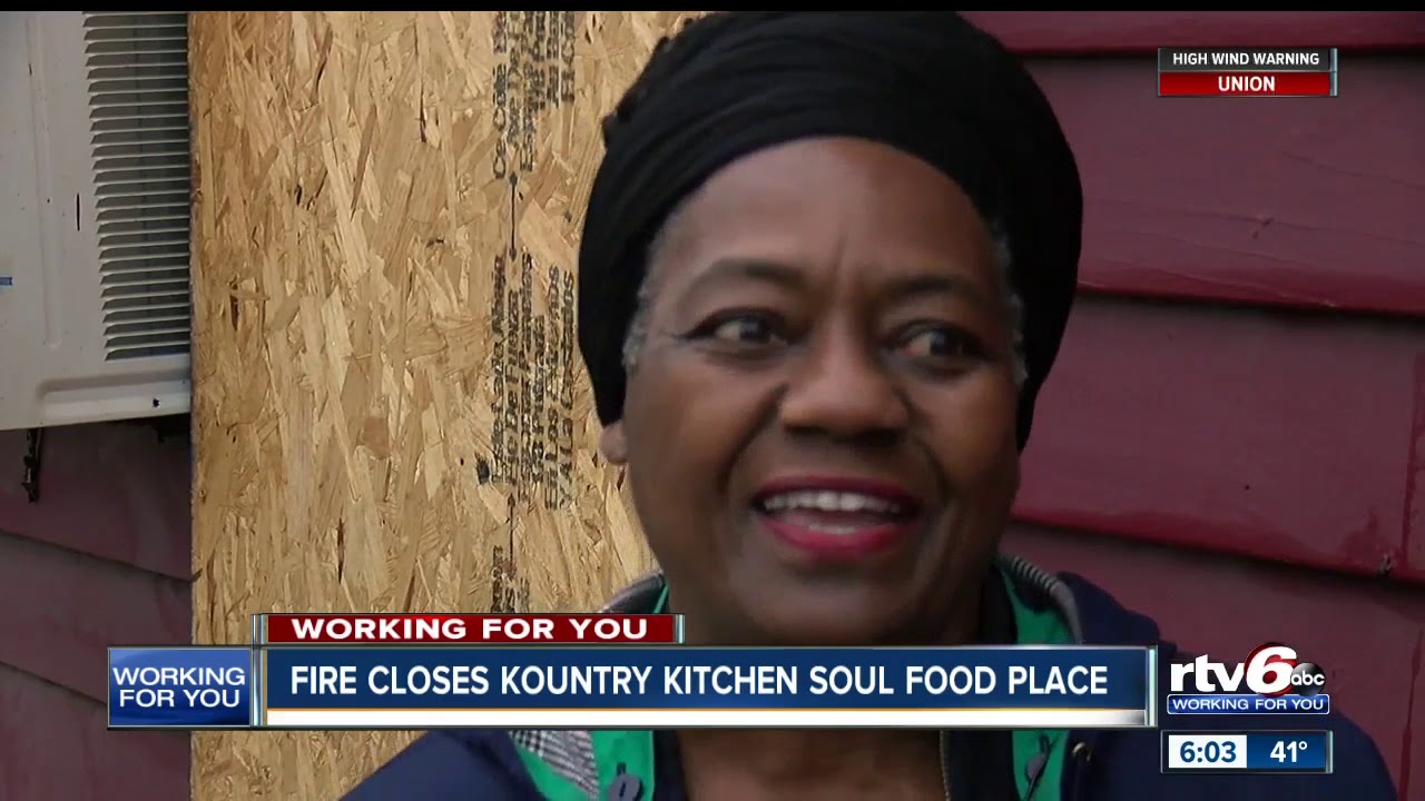 Fire Closes Kountry Kitchen Soul Food Place Youtube
