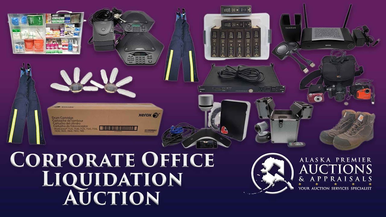Corporate Office Liquidation Auction YouTube