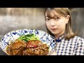 【飯テロ】　スペアリブの煮込みご飯　Stewed spare ribs bowl. （肉テロ）