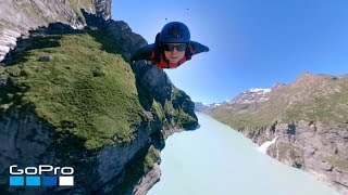 GoPro: Scenic Wingsuit Flight Over Dam