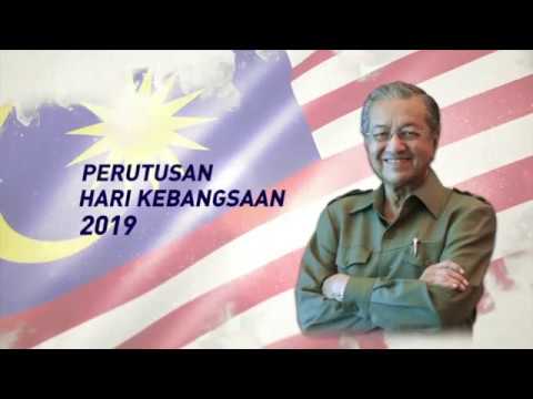 Perutusan Yab Perdana Menteri Tun Dr Mahathir Bin Mohamad Sempena Sambutan Hari Kebangsaan Ke 62 Youtube