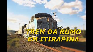 TREM CHEGANDO EM ITIRAPINA, 2019