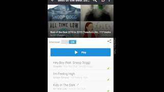 Review of Deezer On Android 2015 screenshot 3