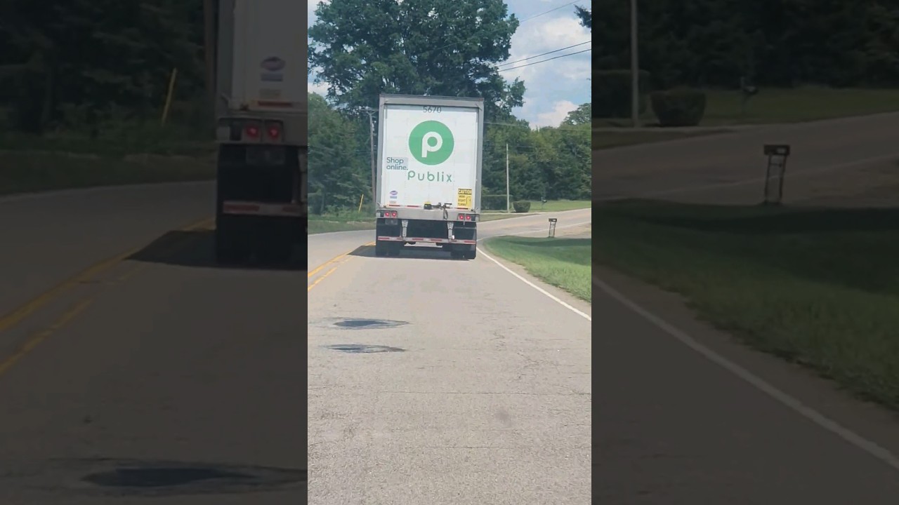 Watch PUBLIX TRUCK.....#shortsvideo #backroads #nc #trucking on YouTube Watch PUBLIX TRUCK.....#shortsvideo #backroads #nc #trucking on YouTube