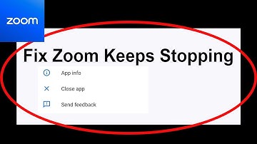Fix Zoom Keeps Stopping | Zoom Crash Issue | Zoom| PSA 24