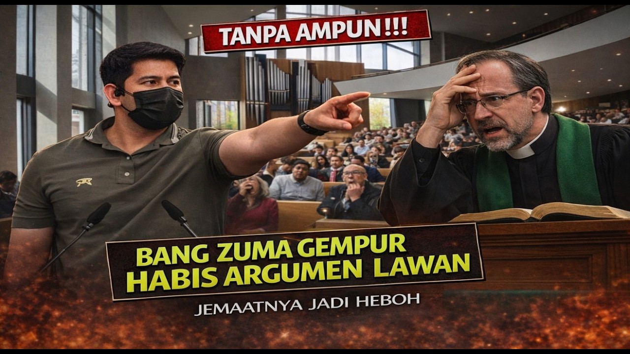 TAK DIBERI AMPUN‼️BANG ZUMA GEMPUR HABIS ARGUMEN PENDETA SENIOR
