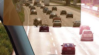 1Pc Car Sun Visor Hd Anti Sunlight Dazzling Goggle Day Night Vision Driving