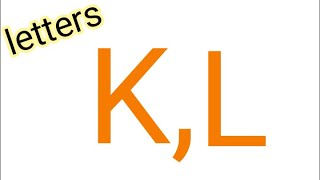 تعليم كتابة letters k , l بطريقة سهلة جدااا