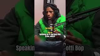 Sha Gz speaking on 41 and Notti bop