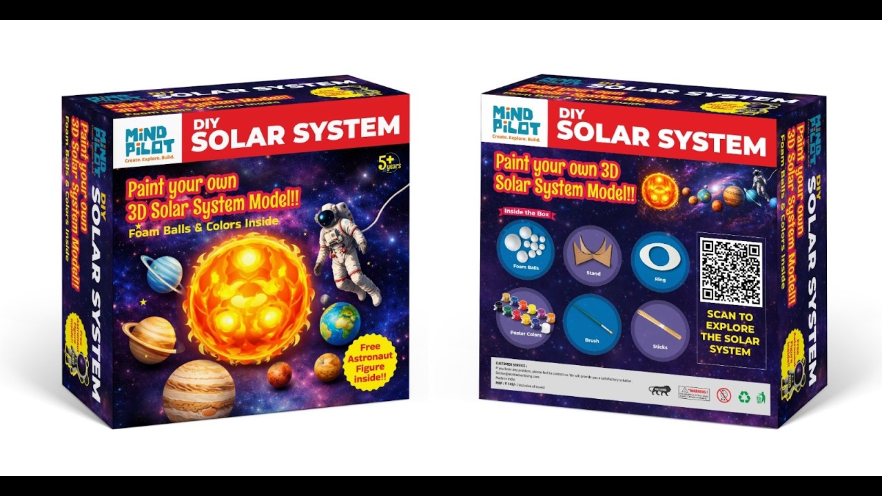 Making Systems Fun Mind Pilot 🪐 DIY Solar System with Styrofoam Balls! | Fun Planet Facts ...