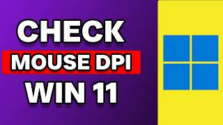 How To Check Your Mouse DPI On Windows 11