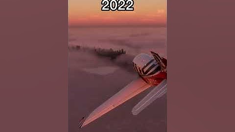 Evolution of MSFS games  🎮