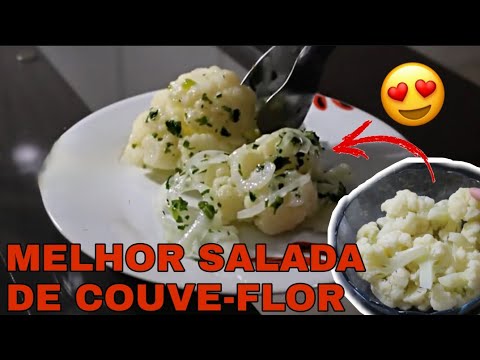 Vídeo: Como Fazer Uma Salada Dietética De Couve-flor