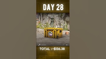 A Case A Day Until I Get Gloves! (Day 28) #shorts #cs2 #csgo #knife #gloves #gaming #goldgoldgold