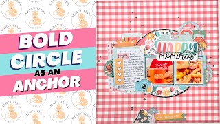 Scrapbooking Process: Happy Memories (Burger Week)