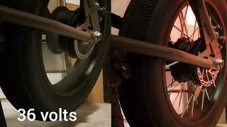 36 volts vs 48 volts Razor Rambler 20