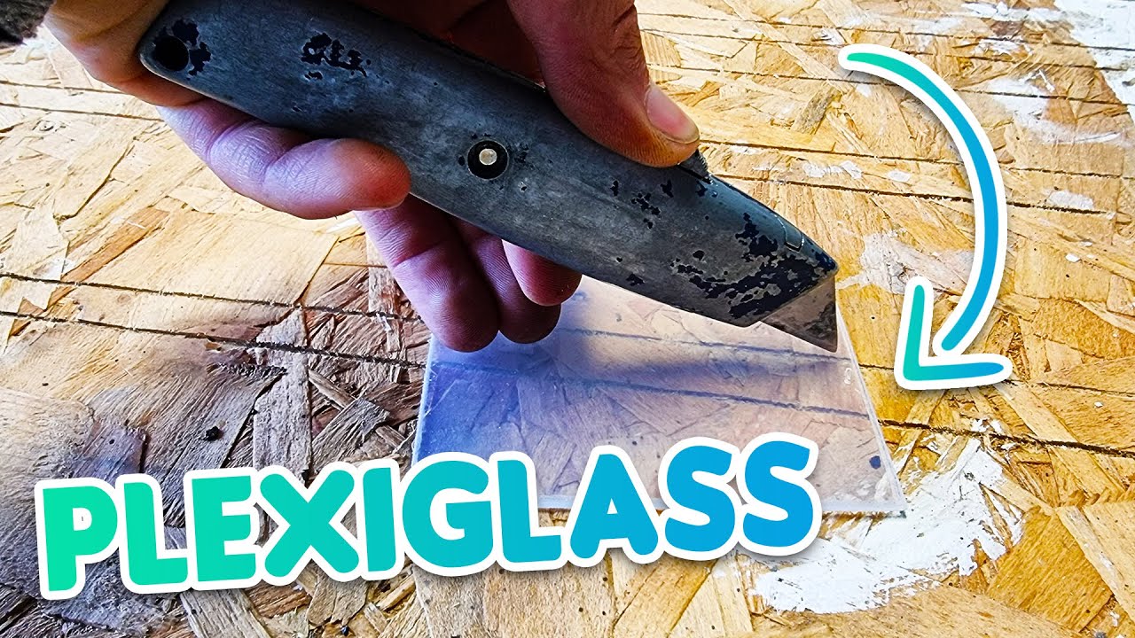 How To Cut Plexiglass With A Utility Knife 