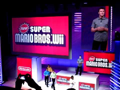 Видео: E3: демонстрация на Miyamoto NSMB Wii