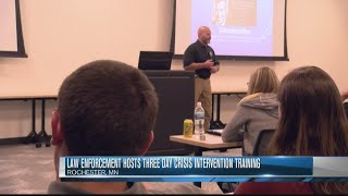Law enforcement hosts three day crisis intervention training