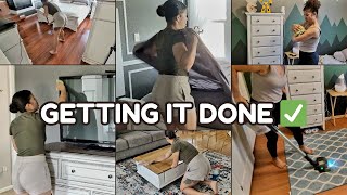 NEW WEEK! CLEANING MOTIVATION | GETTING IT ALL DONE ✅