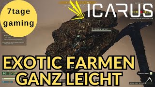 ICARUS  10: Schnell Exotische Materie Farmen. Ganz Einfach