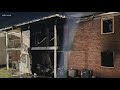 Apartment fire leaves ten without a home