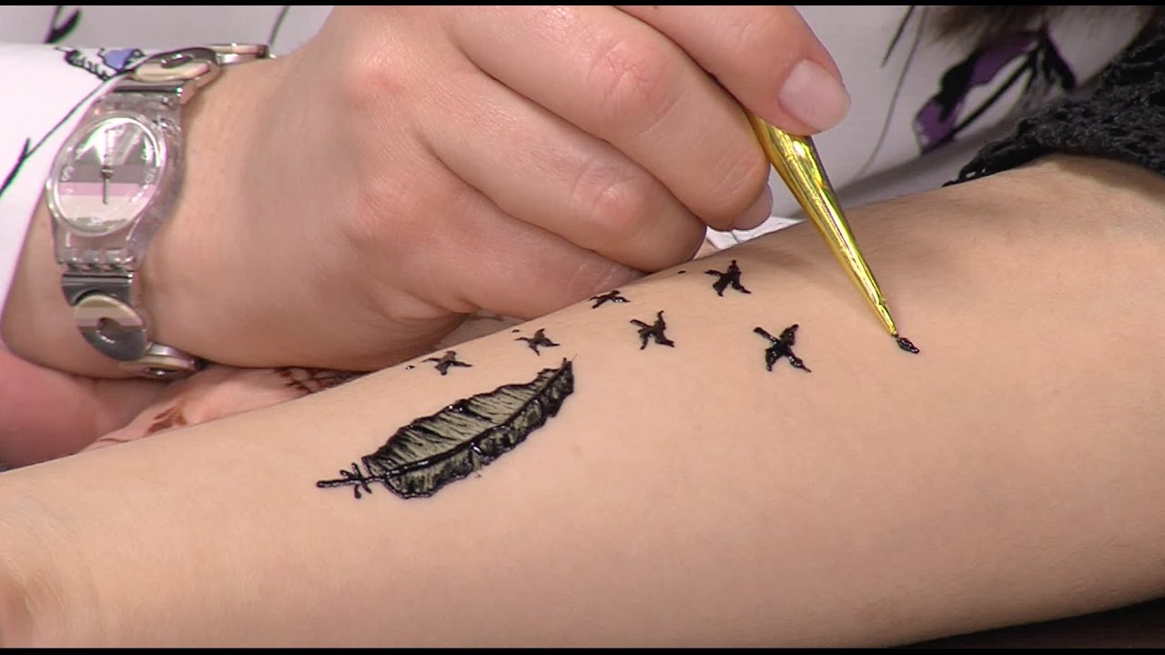 Restringir Residencia famoso Como Hacer un Tatuaje Moderno con Henna Negra - Hogar Tv por Juan Gonzalo  Angel - YouTube