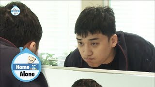 Seung Ri Goes Into the Living Room That is Humble, Yet Luxurios [Home Alone Ep 235] Resimi