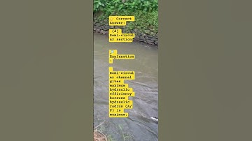 Open Channel flow #civilengineering #hydraulic