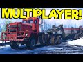 I Tried to Tow Spycakes on a Trailer and It was a Disaster! - Snowrunner Multiplayer Gameplay