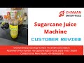 Best Sugarcane Juicer Machine | Customer Review | Regour Sugarcane Juice Machine
