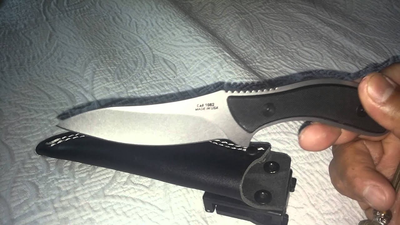 Kershaw 1082 field knife YouTube