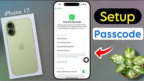 How To Set Up Face ID on iPhone 17 | Enable Face ID Passcode on iphone 17