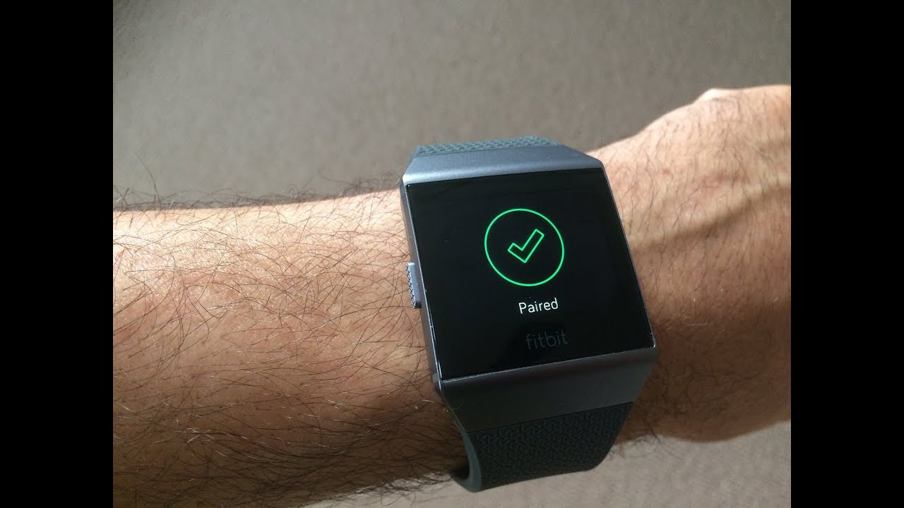 How to connect Fitbit Ionic to 