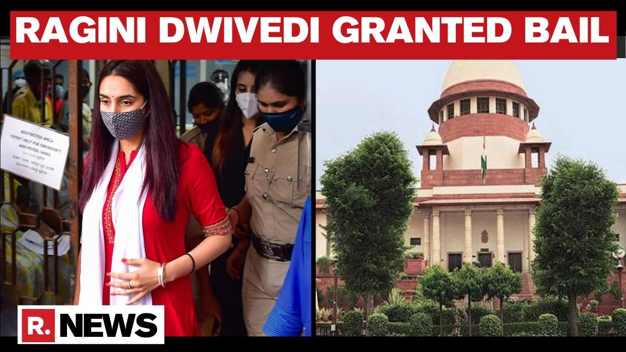 SC Grants Bail To Kannada Actor Ragini Dwivedi In Sandalwood Drugs Case