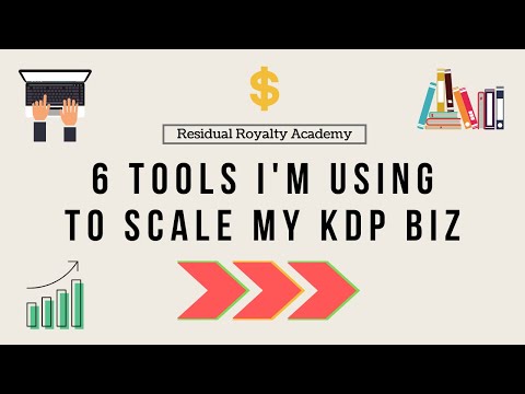 Download Free 6 Tools I M Using To Grow My Kdp Business Best Software Tools For Kdp 2020 Low Content Books Youtube PSD Mockup Template