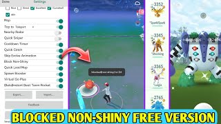 How to get *block non-shiny* in Free version |Shiny on Map in Pokémon Go| Must watch and catch shiny screenshot 1