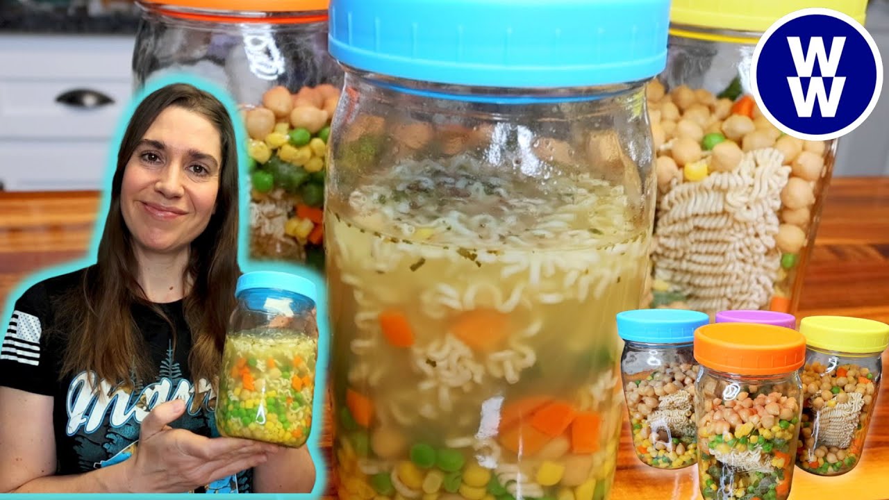 Mason Jar Instant Noodles - The Girl on Bloor