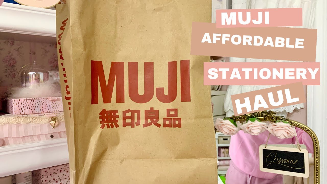 AFFORDABLE STATIONERY! MUJI STORE NYC 