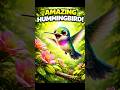How Does a Hummingbird Fly So Fast? 🐦 Amazing Bird Facts #shorts