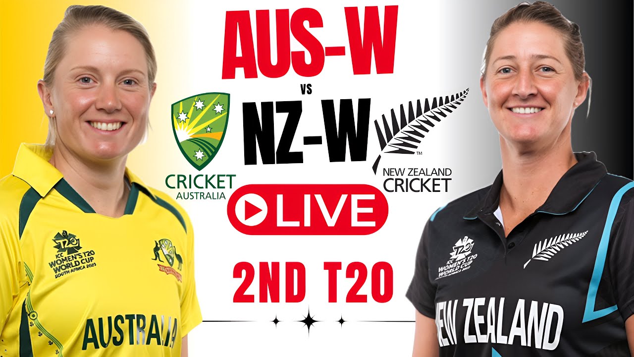 Australia Women vs New Zealand Women live, 2nd T20 | AUS W vs NZ W live ...