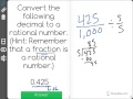 Converting and Simplifying Fractions