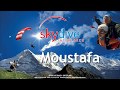 Moustafa, jumping over lake Thun after waiting for the blue skies Moustafa, jumping over lake Thun after waiting for the blue skies