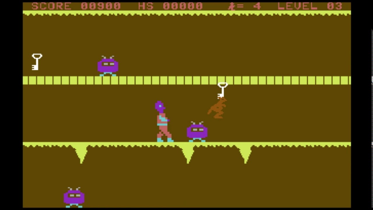 C64 Shortplay: Kangaroe (NTSC)