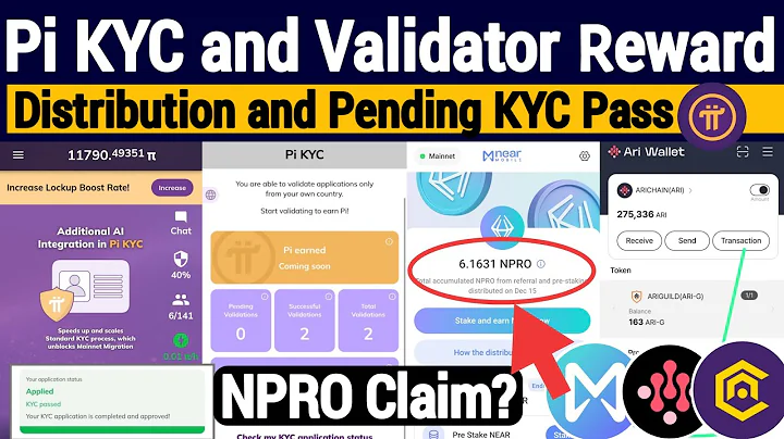 PI KYC and Validator Rewards Distribution | NPRO Airdrop Claim | Ariwallet and Celia Airdrop Update